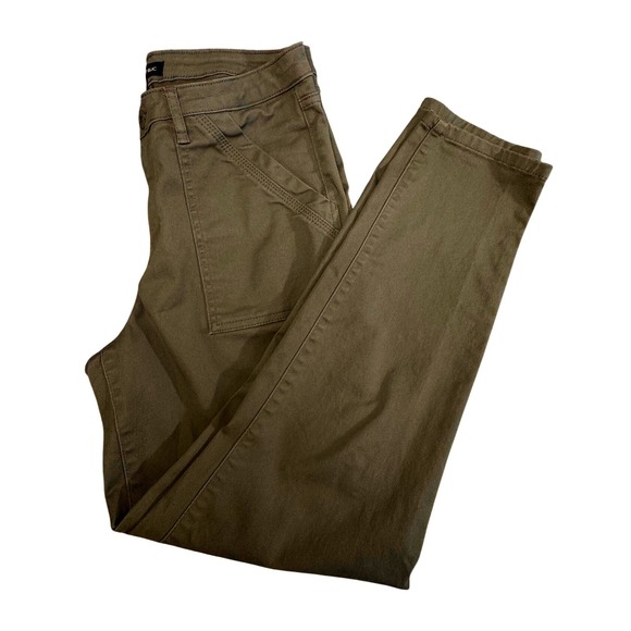 Banana Republic Pants - Banana Republic Utility Pants Olive Green Patch Pocket Gorpcore Stretch 8